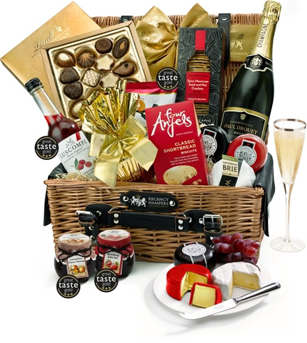 Gifts For Teacher's Eton Hamper With Champagne